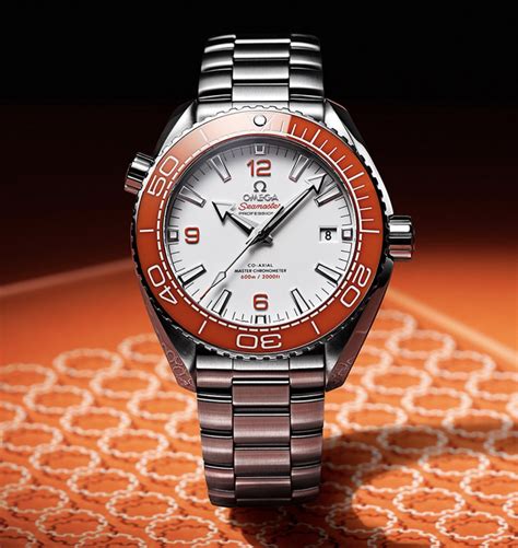 omega seamaster orange bezel|planet ocean orange bezel.